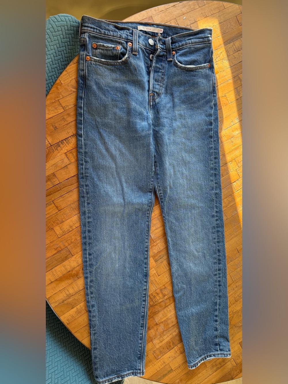 Levi's Wedgie Classic Blue Denim Women's Jeans